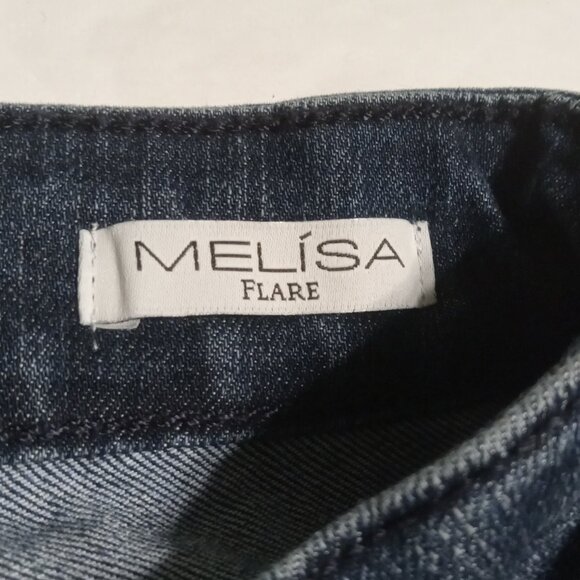 Sofia Jeans by Sofia Vergara Women's Melisa Flare Jeans Size 2 DSVB806 - Picture 7 of 8